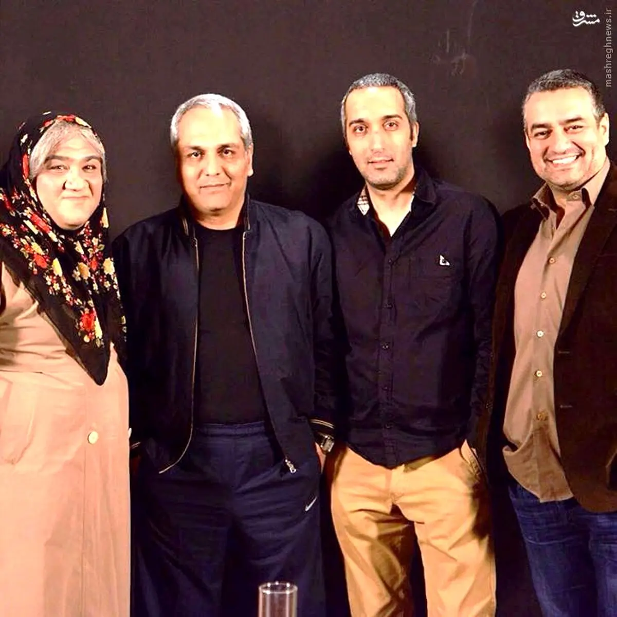 مهران غفوریان با گریم زنانه/عکس
