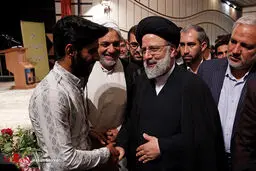 عکس/ دیدار رئیس قوه قضائیه با دانشجویان