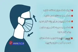 اصولی ماسک بزنید! + ویدئو