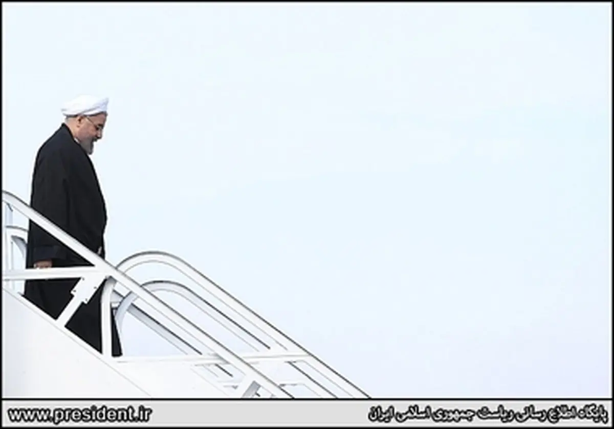 تصاویر ورود روحانی به استان گلستان