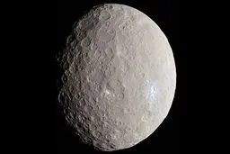 تصویر خارق العاده از سیاره‌ کوتوله‌ سرس/عکس