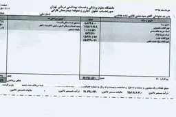 حقوق دریافتی وزیر بهداشت اعلام شد/عکس فیش حقوقی