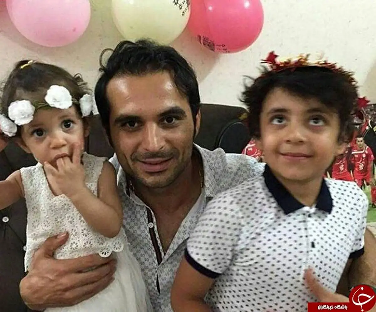 شر کت هادی نوروزی در جشن تولد فرزندش + عکس
