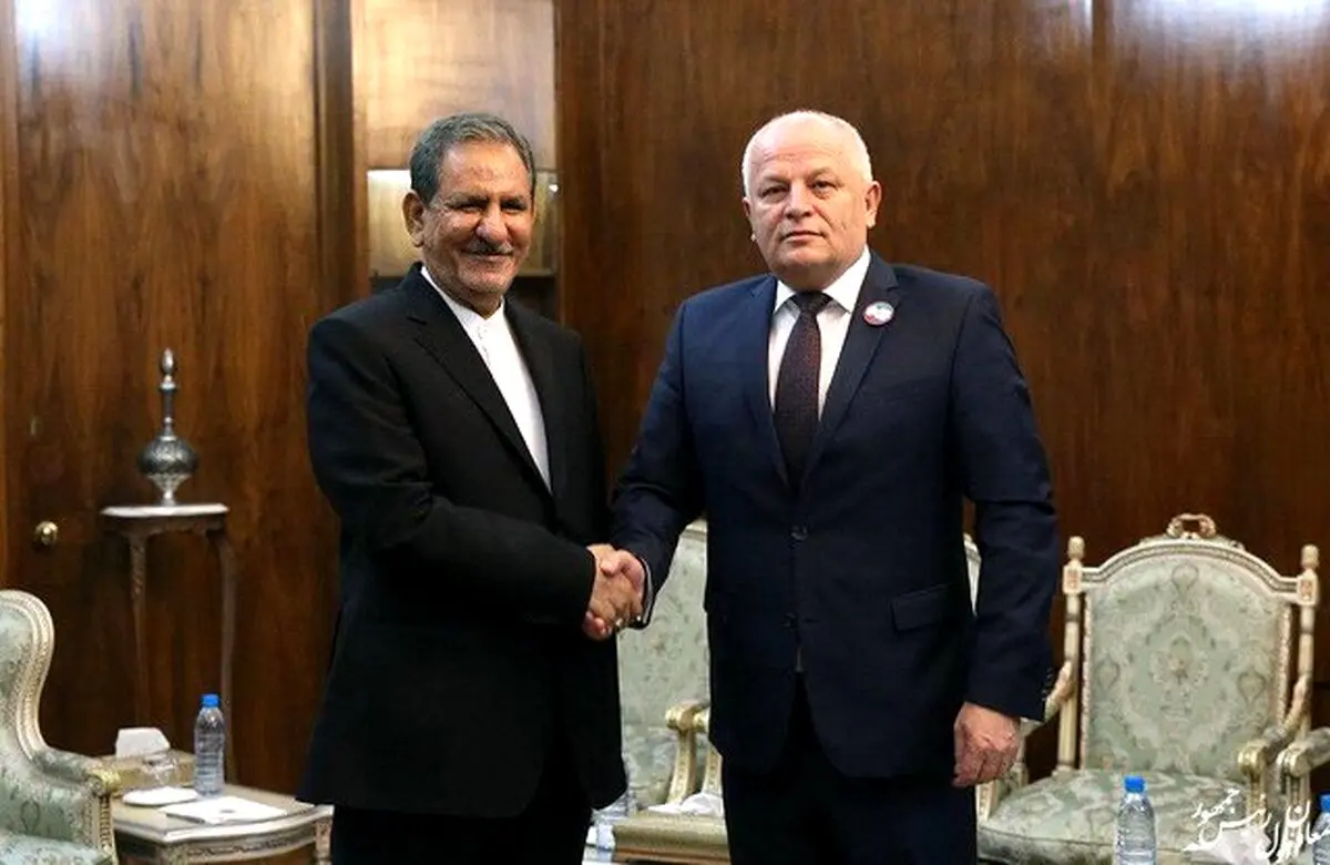 جزیدات دیدار جهانگیری با نخست وزیراوکراین