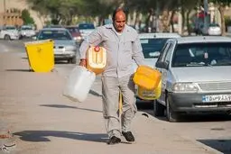 تصاویری از بحران آب در آبادان