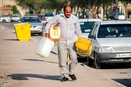 تصاویری از بحران آب در آبادان