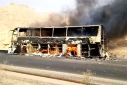 اسکانیا دوباره در آتش سوخت+عکس