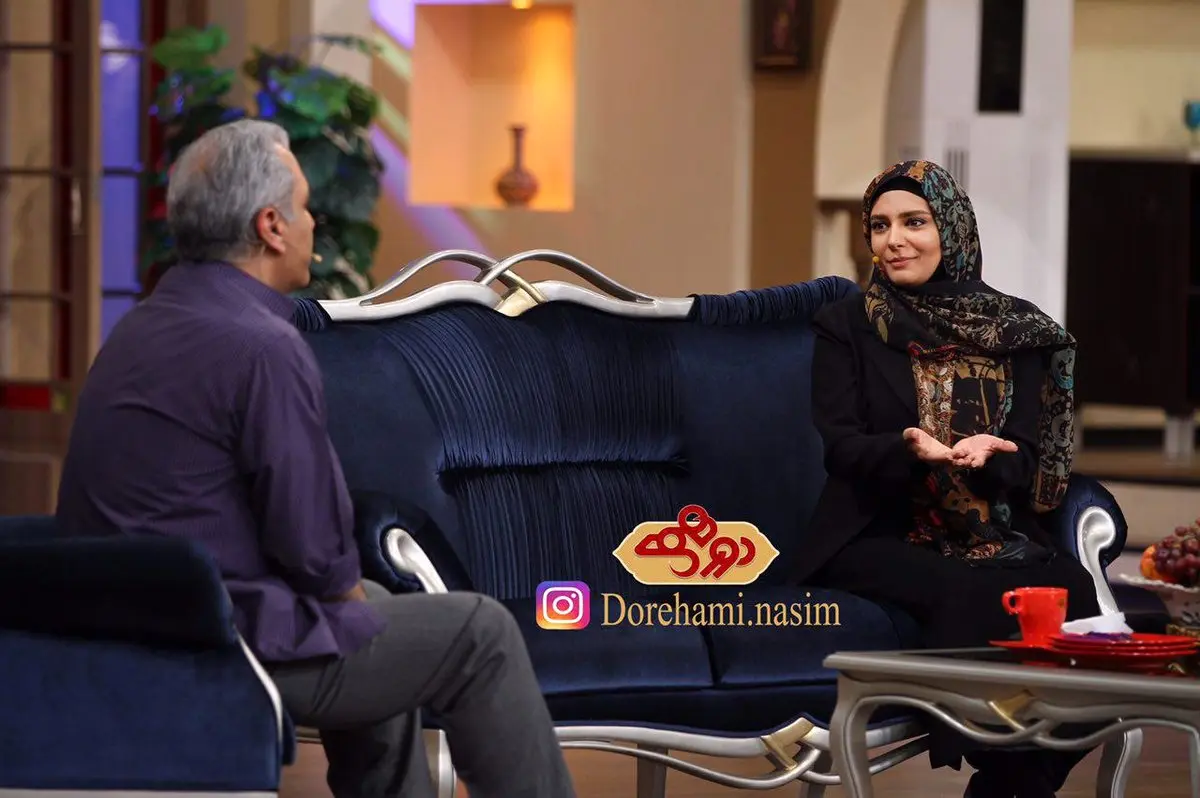 ليندا كيانی میهمان امشب دورهمی مدیری/ عکس