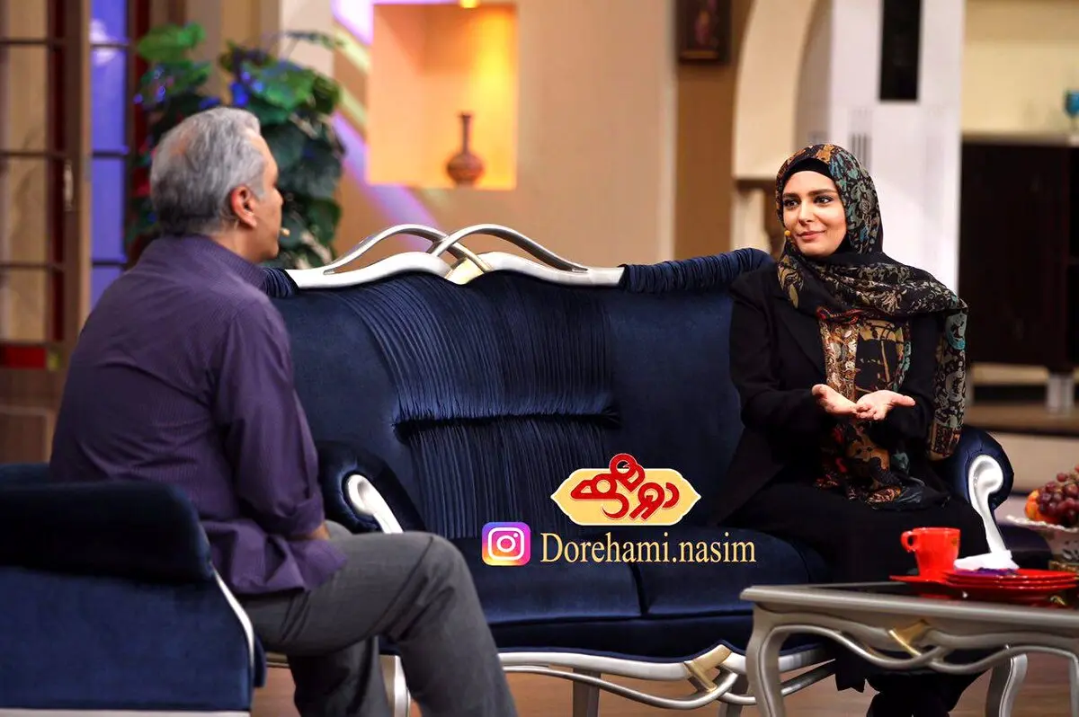 ليندا كيانی میهمان امشب دورهمی مدیری/ عکس