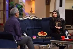 ليندا كيانی میهمان امشب دورهمی مدیری/ عکس