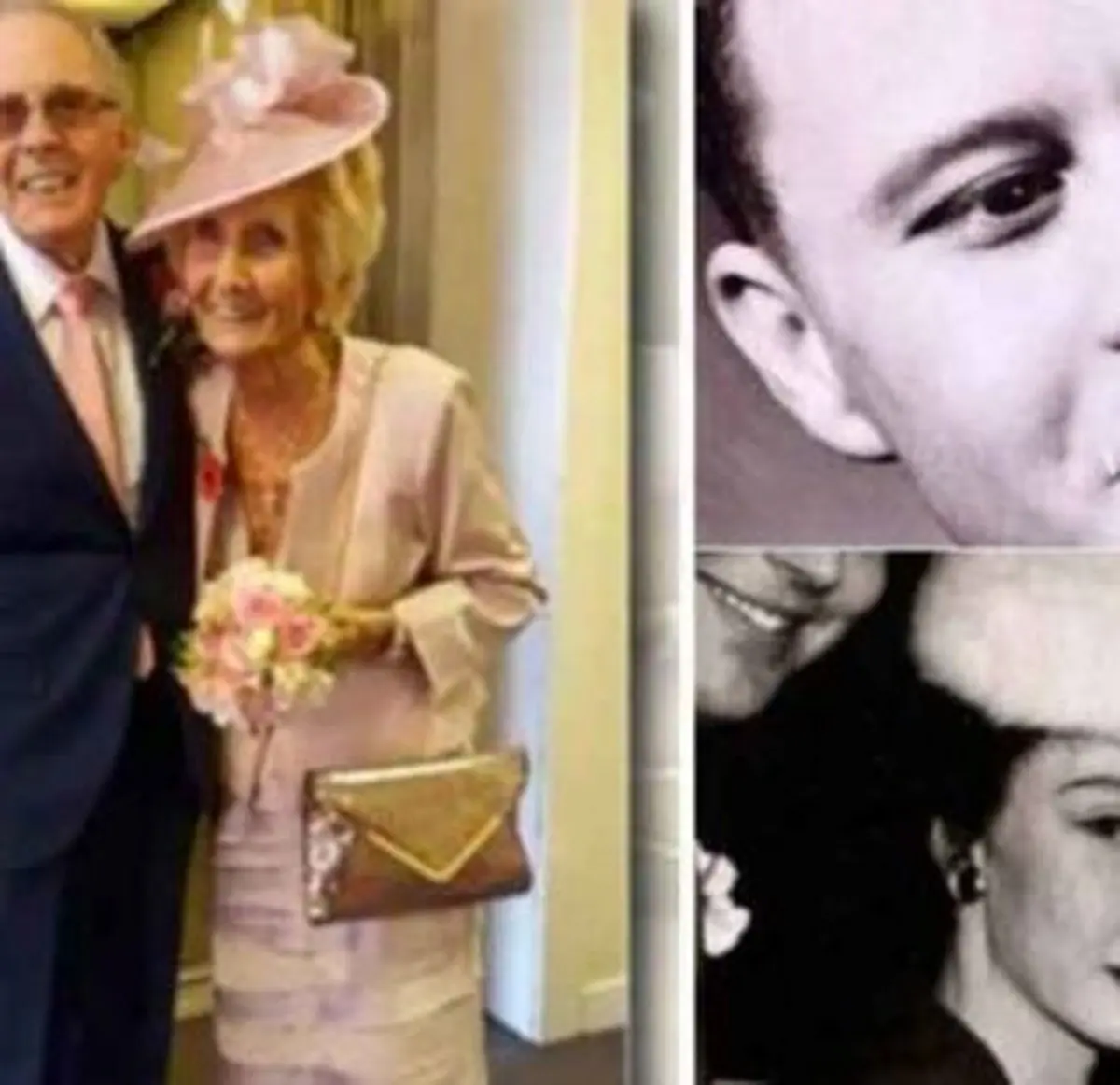 ازدواج پس از 64 سال انتظار+عکس