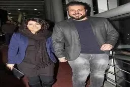 محسن کیایی و همسرش + عکس