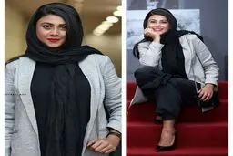 استایل آزاده صمدی در یک فستیوال جهانی/عکس
