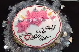 کیک تولد مهدی رحمتی/عکس