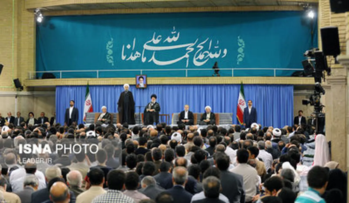 حواشی دیدار مسئولین و سفرا با رهبر انقلاب/تصاویر