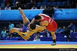 عکس/ فن استثنایی رضا یزدانی به حریف