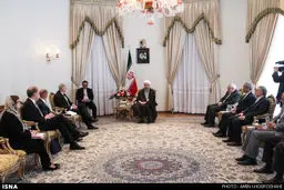 دیدار وزیر امور خارجه فنلاند با رییس جمهور/ عکس