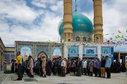 تشییع پیکر مدافع حرم شهید علی قربانی‎+ عکس