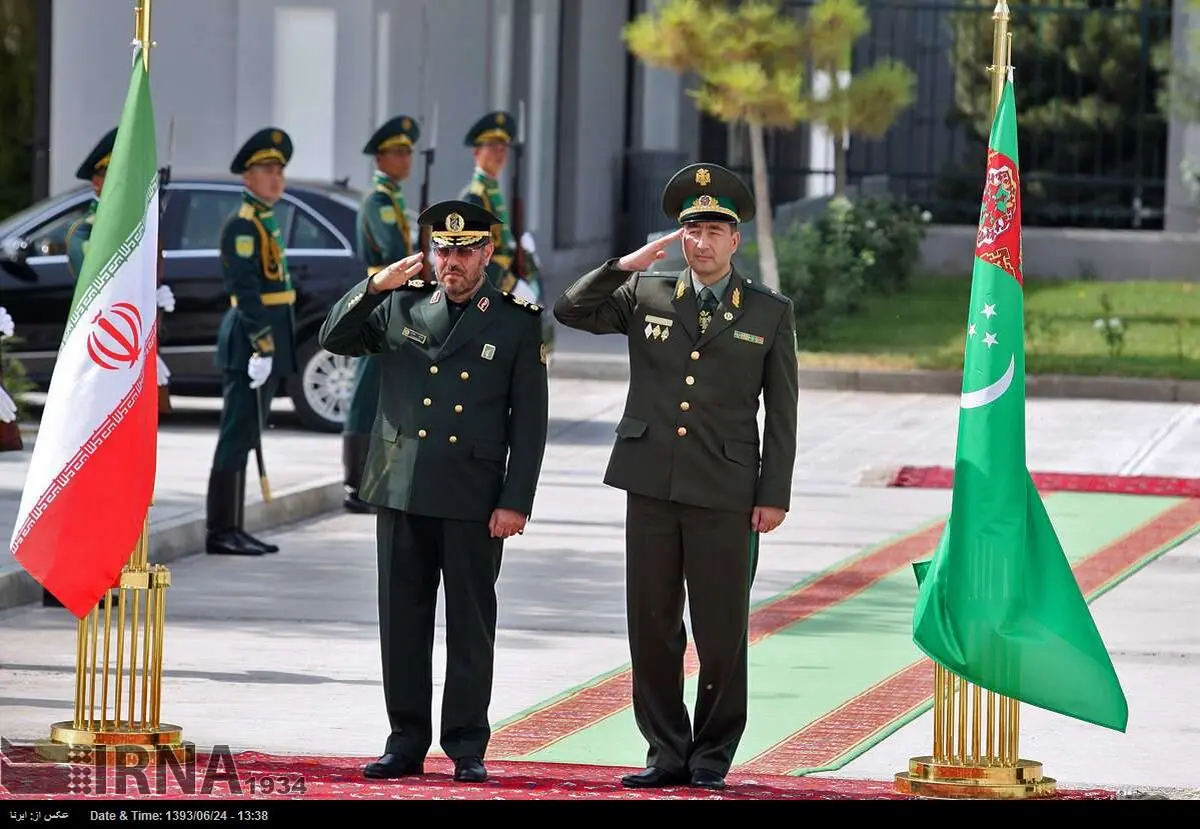 سفر وزیر دفاع به ترکمنستان/ عکس