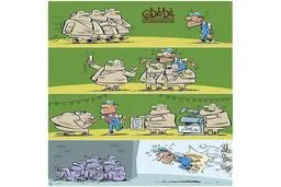 کاریکاتور/  یک روز بعد از روز کارگر!