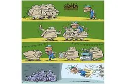 کاریکاتور/  یک روز بعد از روز کارگر!