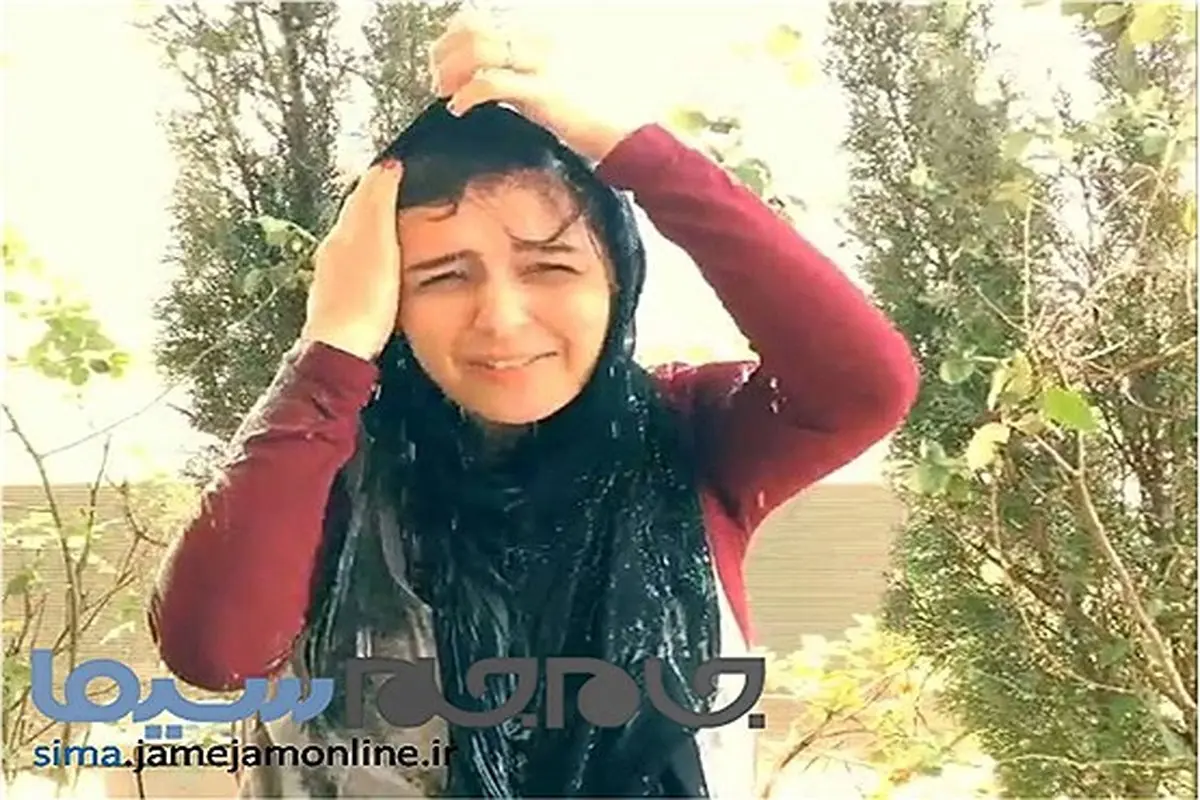 شرکت‌ ترانه‌ علیدوستی‌ در چالش‌ آب‌ یخ‌ /تصاویر