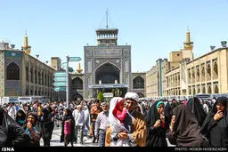 زائران امام رضا (ع) /تصاویر