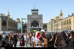 زائران امام رضا (ع) /تصاویر