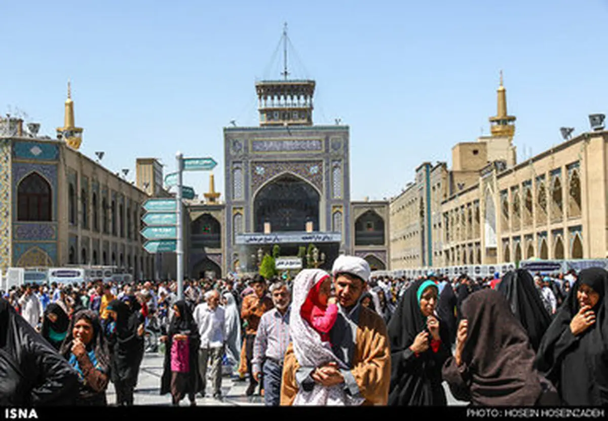 زائران امام رضا (ع) /تصاویر