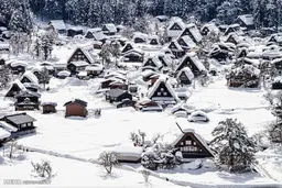 خانه‌هایی زیبا در دل کوه/ تصاویر
