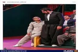 لباس جالب رامبد در شب میزبانی از هموطنان کرد/عکس