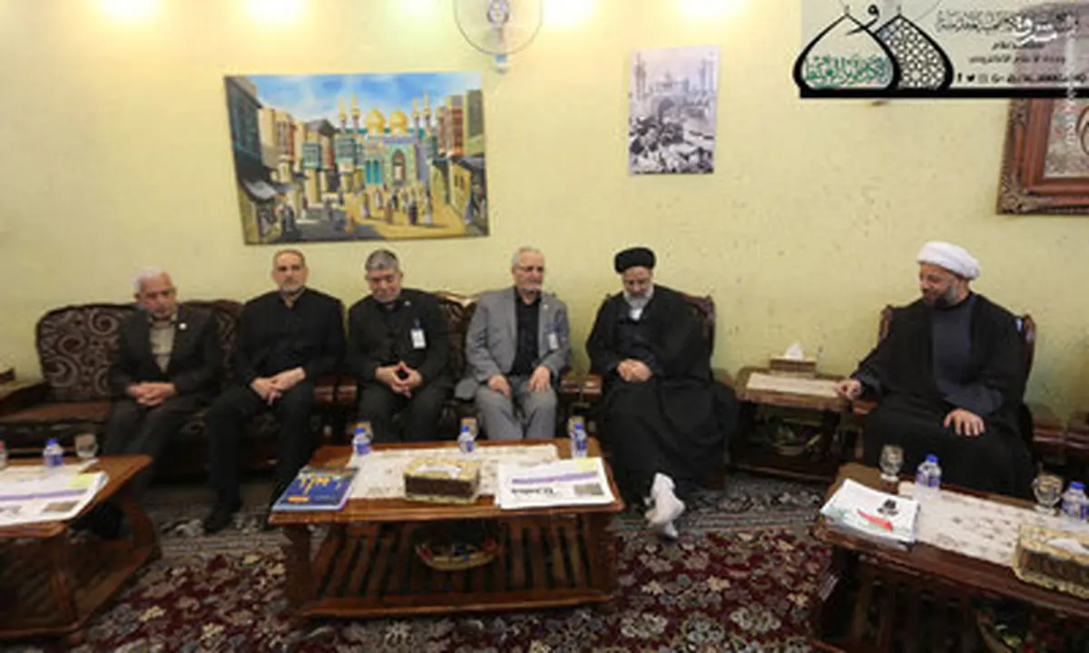 زیارت حجت‌السلام رئیسی ازحرم امامین جوادین(ع)/ تصاویر