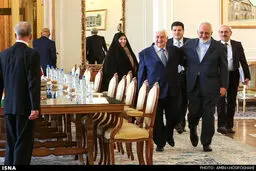 دیدار وزیر خارجه سوریه با ظریف/تصاویر