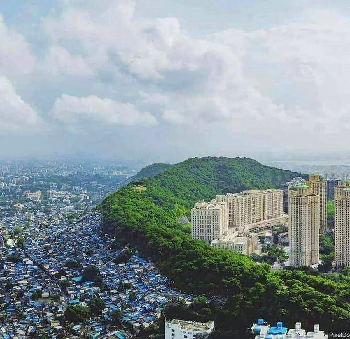 عکس جالب از مرز بین فقیر و غنی در یک نگاه