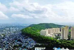 عکس جالب از مرز بین فقیر و غنی در یک نگاه