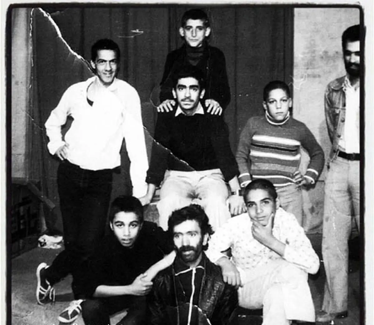 رضا عطاران در نوجوانی/ عکس