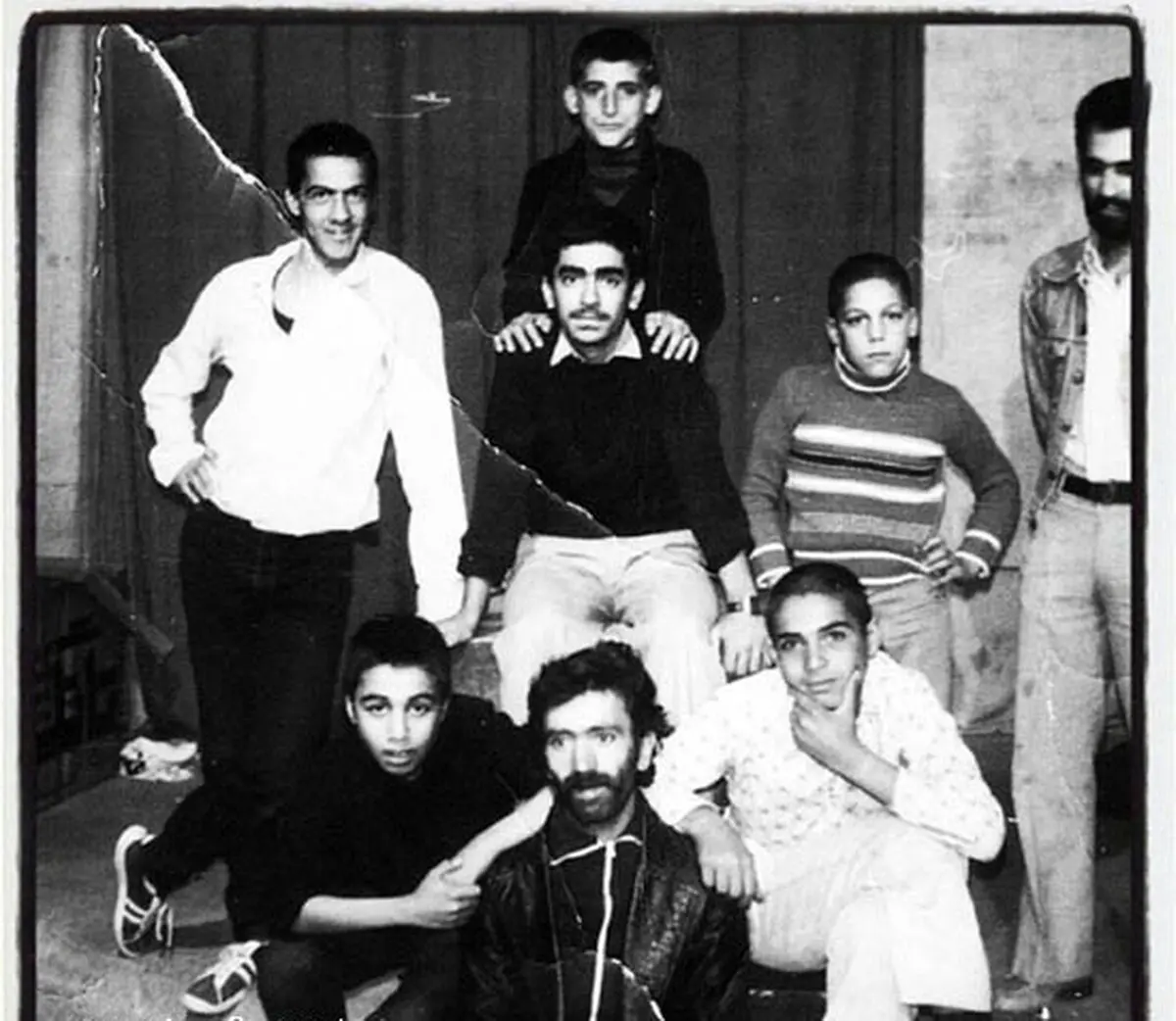 رضا عطاران در نوجوانی/ عکس