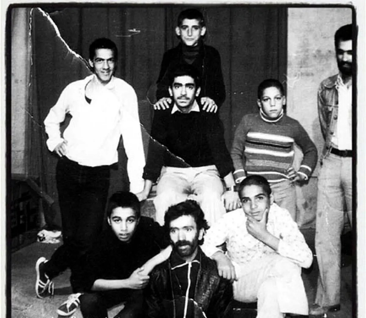 رضا عطاران در نوجوانی/ عکس