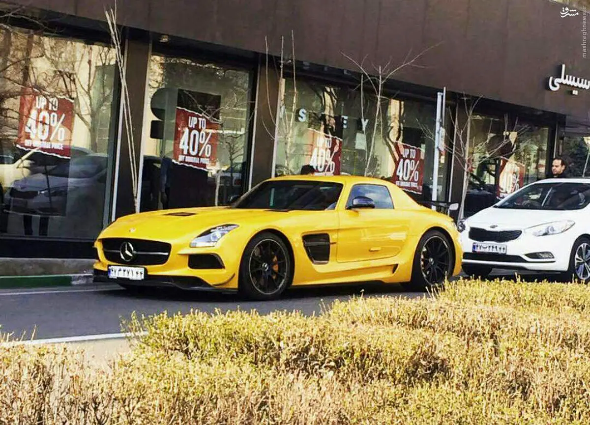 گران‌ترین بنز موجود در ایران/ عکس