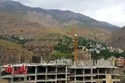 کوه خواری گسترده در شمال تهران/عكس