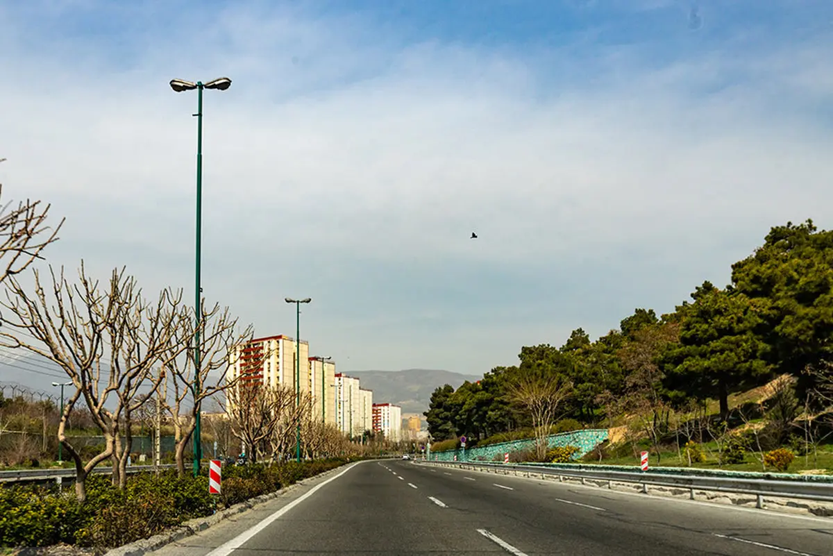 عکسی باورنکردنی از پایتخت