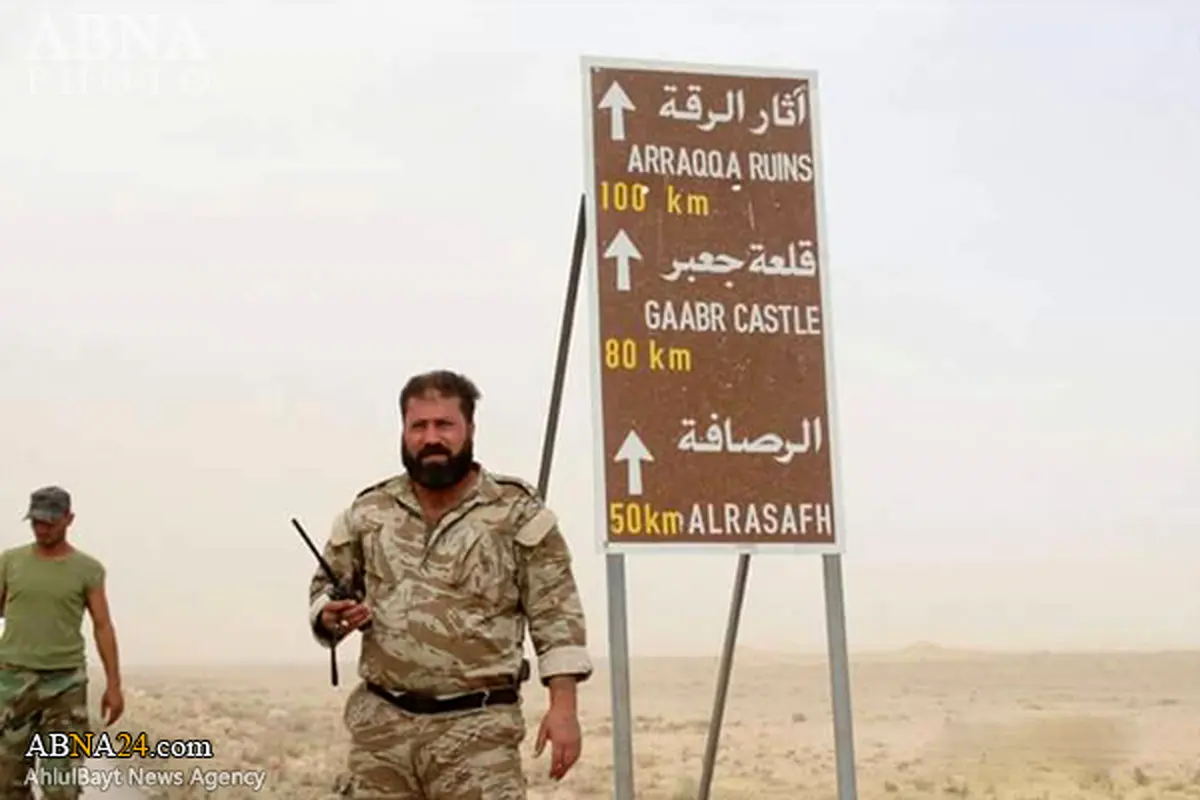 «ابوعجیب» در عملیات آزادسازی رقه ظاهر شد/ عکس