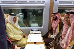 تصاویری از  افتتاح قطار سریع السیر مکه تا مدینه