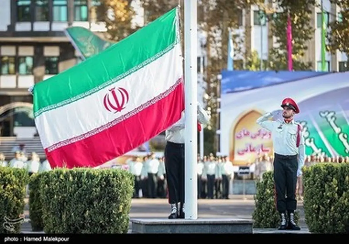 صبحگاه مشترک نیروی انتظامی به روایت تصویر