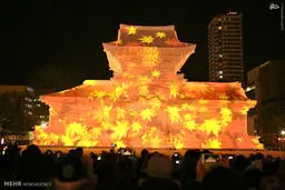 جشنواره آتش و یخ در ژاپن/تصاویر