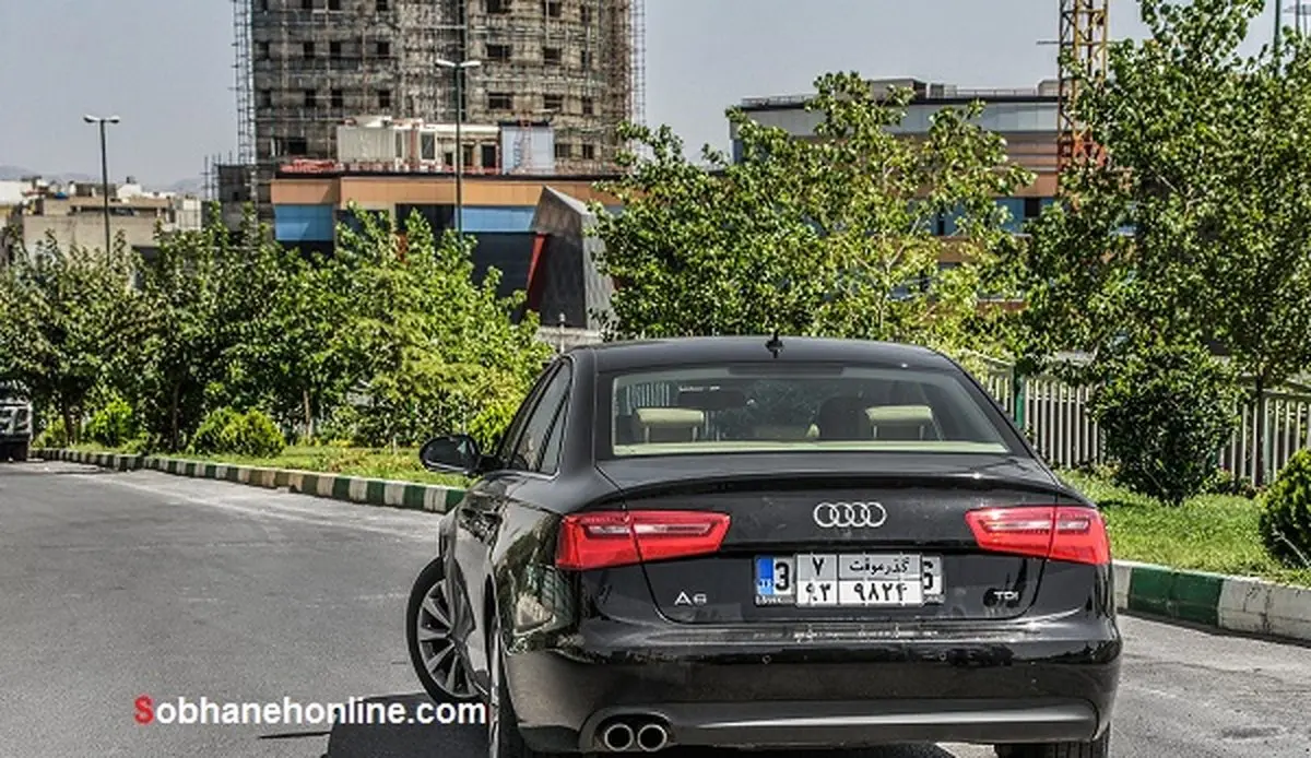 آئودی A6 در تهران/عکس