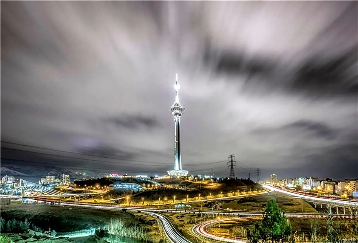 تهران را از آسمان ببینید / عکس