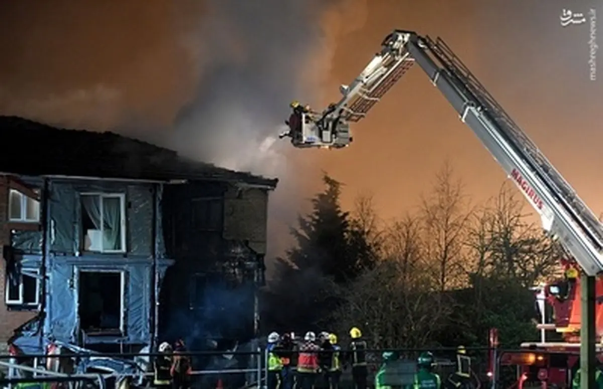 انفجار در شرق لندن/تصاویر