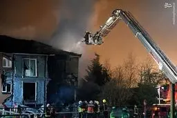 انفجار در شرق لندن/تصاویر