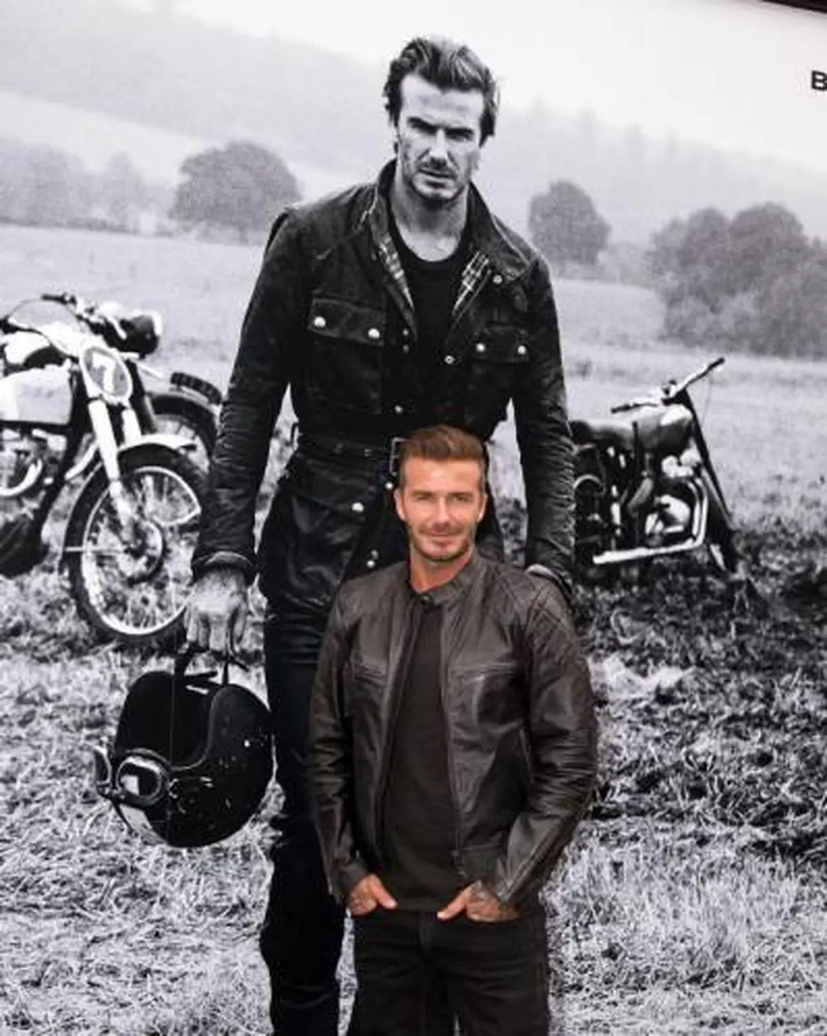 بکهام سوژه رسانه ها شد/عکس